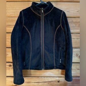 WOOLY BULLY WEAR Women's Black Fleece Jacket